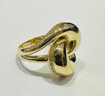 14K GOLD RING- WEIGHT: 4.3gm