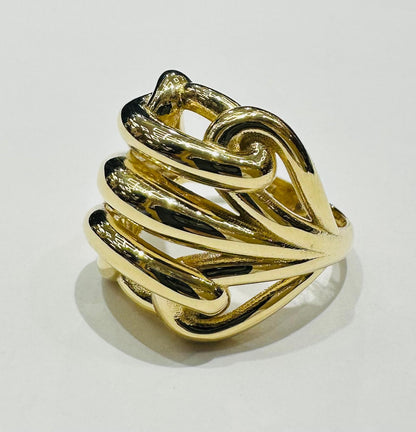14K GOLD RING- WEIGHT: 3.8gm
