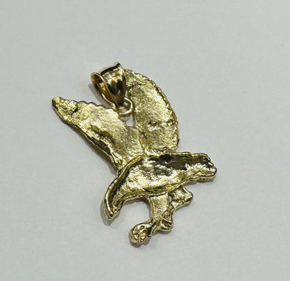10K GOLD EAGLE PENDANT- WEIGHT: 4.3gm