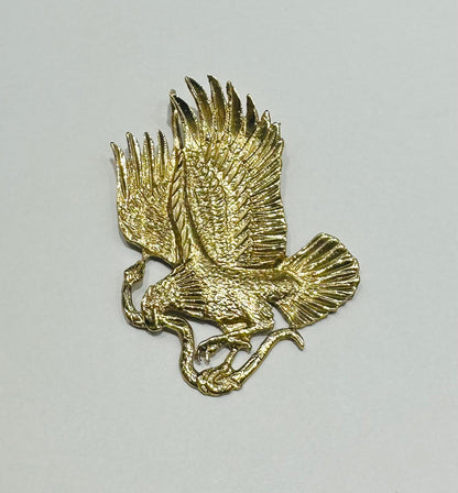 10K GOLD EAGLE PENDANT- WEIGHT: 8.0gm