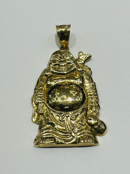 10K GOLD LAUGHING BUDDHA- WEIGHT:  5.1gm