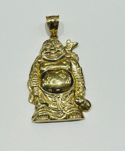 10K GOLD LAUGHING BUDDHA- WEIGHT:  5.1gm