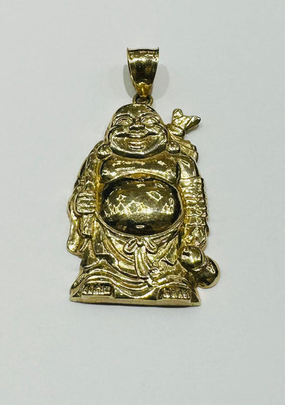 10K GOLD LAUGHING BUDDHA- WEIGHT:  5.1gm