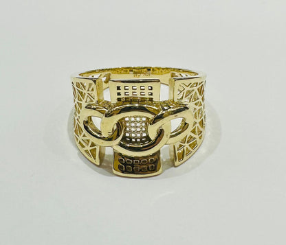 10K GOLD RING- WEIGHT: 3.0gm