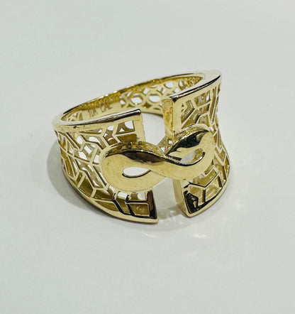 10K GOLD RING- WEIGHT: 2.7gm