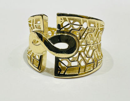 10K GOLD RING- WEIGHT: 2.7gm