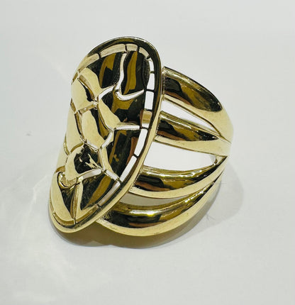 10K GOLD RING- WEIGHT: 4.5gm