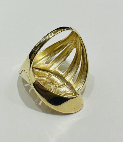 10K GOLD RING- WEIGHT: 4.5gm