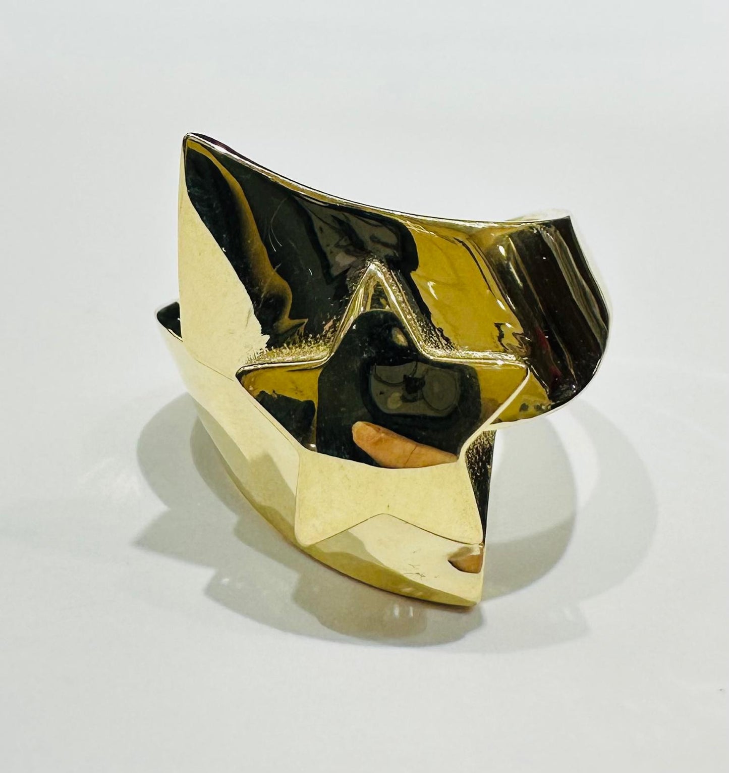 10K GOLD STAR RING-WEIGHT: 2.5gm
