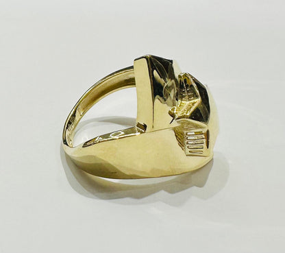10K GOLD STAR RING-WEIGHT: 2.5gm