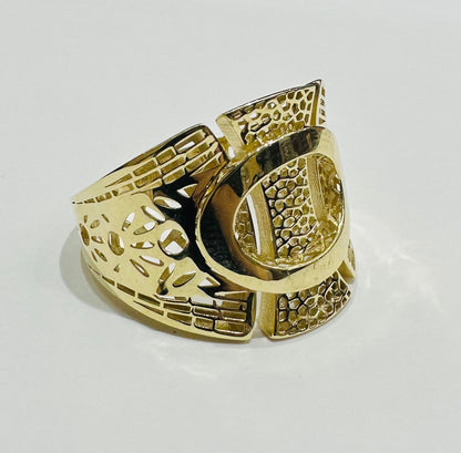 10K GOLD RING-WEIGHT: 3.0gm