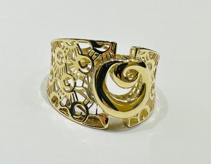 10K GOLD RING- WEIGHT: 2.0gm