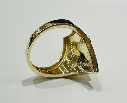 10K GOLD RING- WEIGHT: 1.9gm