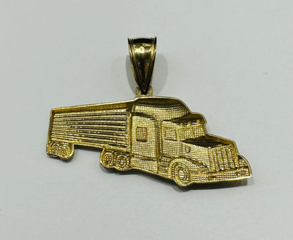 10K GOLD TRUCK RING- WEIGHT: 4.8gm