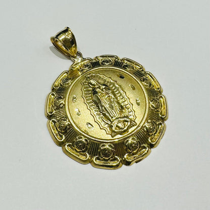 10K GOLD VIRGIN MARY PENDANT- WEIGHT: 5.9gm