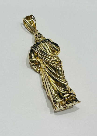 10K GOLD JESUS PENDANT- WEIGHT: 20.2gm