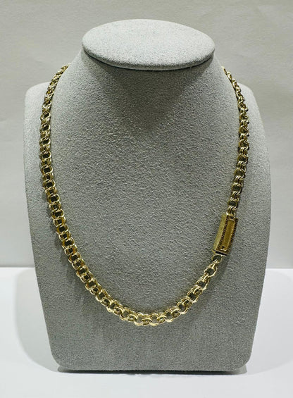 10K GOLD CHINO LINK CHAIN- WEIGHT: 22.7gm    20"