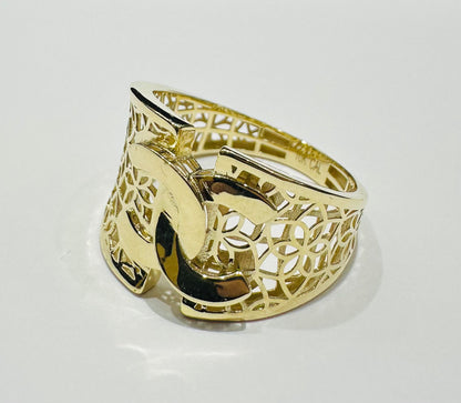 10K GOLD RING- WEIGHT: 2.3gm