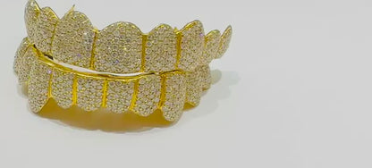 10K GOLD VS1 DIAMOND GRILL- (6 TOP & BOTTOM : $7499) - EASTER SPECIAL( AVAILABLE IN 6PC, 8PC, 10PC, 12PC)